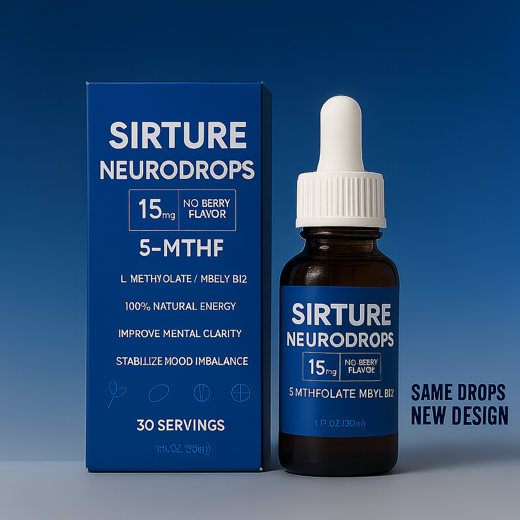 SIRTURE™ NeuroDrops – Fast-Acting Cognitive Support in Every Drop